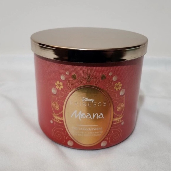Disney Bath & Body Works Moana 3 Wick Candle - Picture 5 of 6
